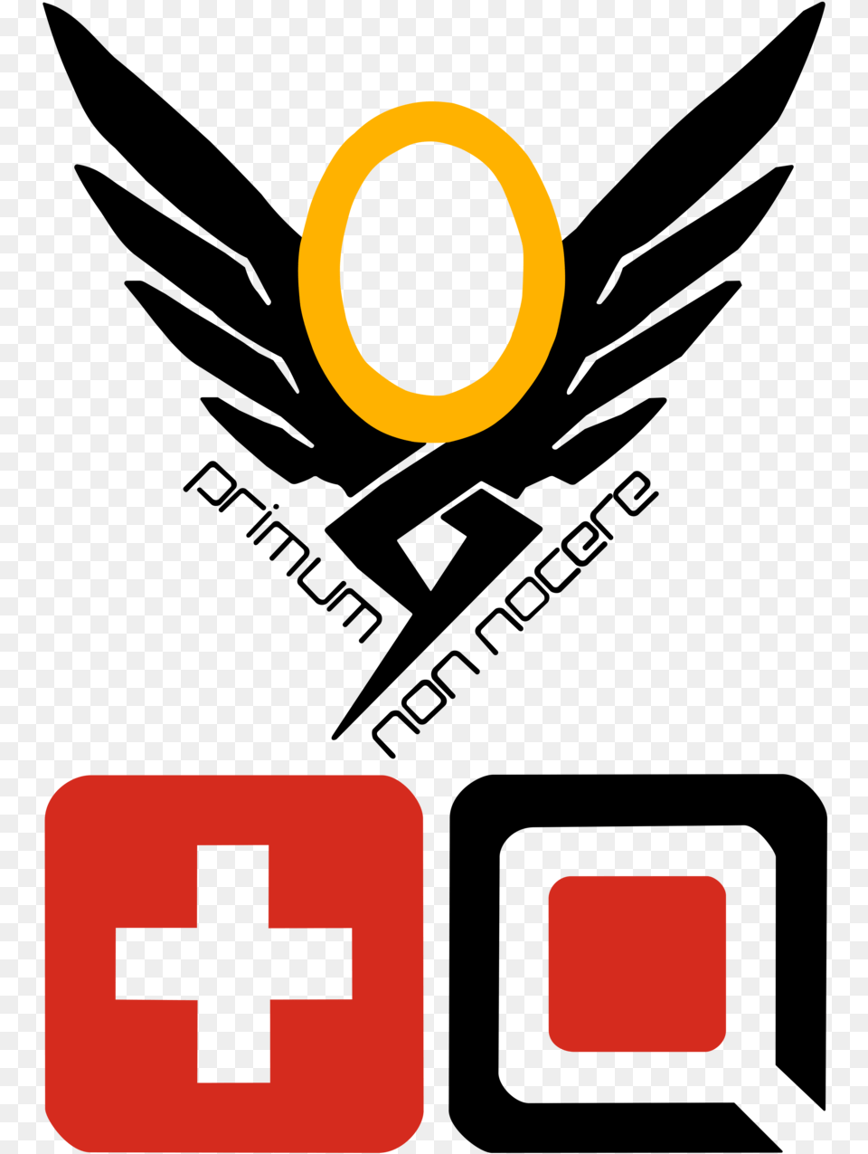 Primum Non Nocere Mercy Overwatch, First Aid, Logo, Symbol Free Png
