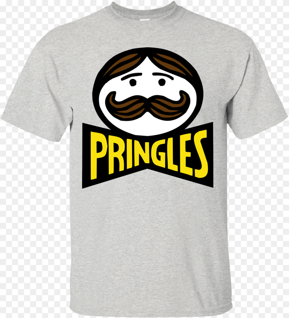 Primus Pringles Les Claypool Men39s T Shirt Pringles Cheddar Potato Crisps 462 Oz Canister, Clothing, Face, Head, Person Png