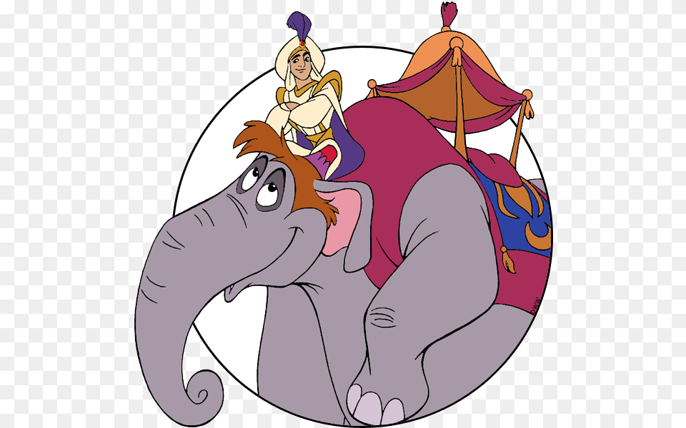 Prince Ali Aladdin Elephant, Publication, Book, Comics, Person Png Image