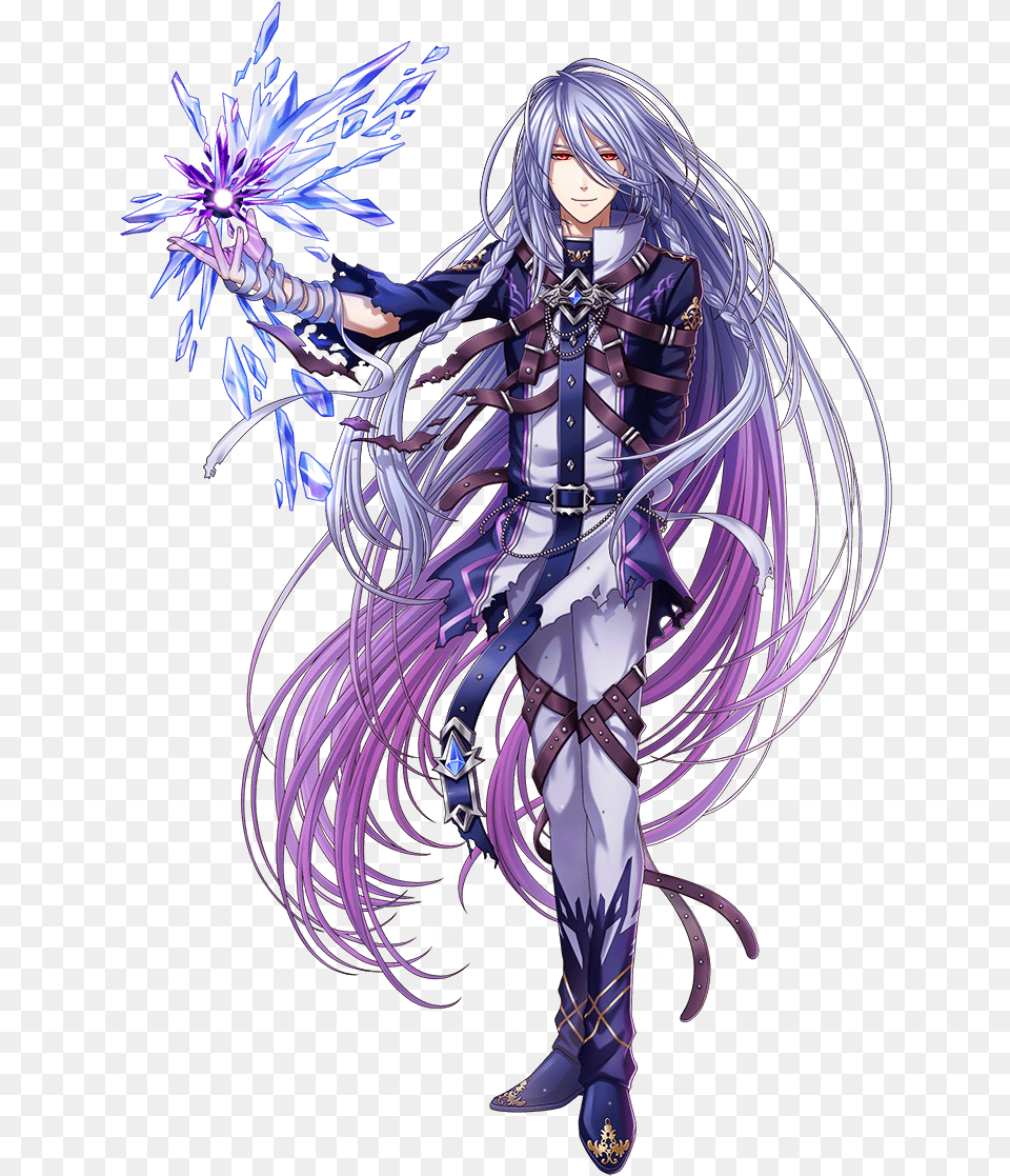 Prince Anime Boy With Purple Hair, Book, Comics, Publication, Adult Free Png