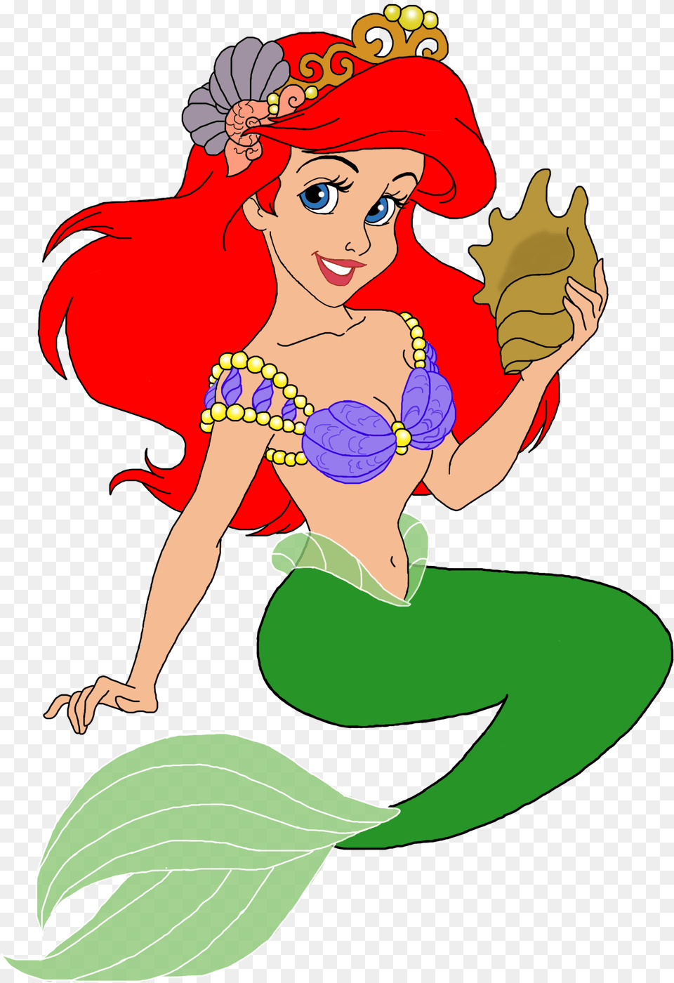 Prince Ariel Little Mermaid, Baby, Person, Head, Face Free Png