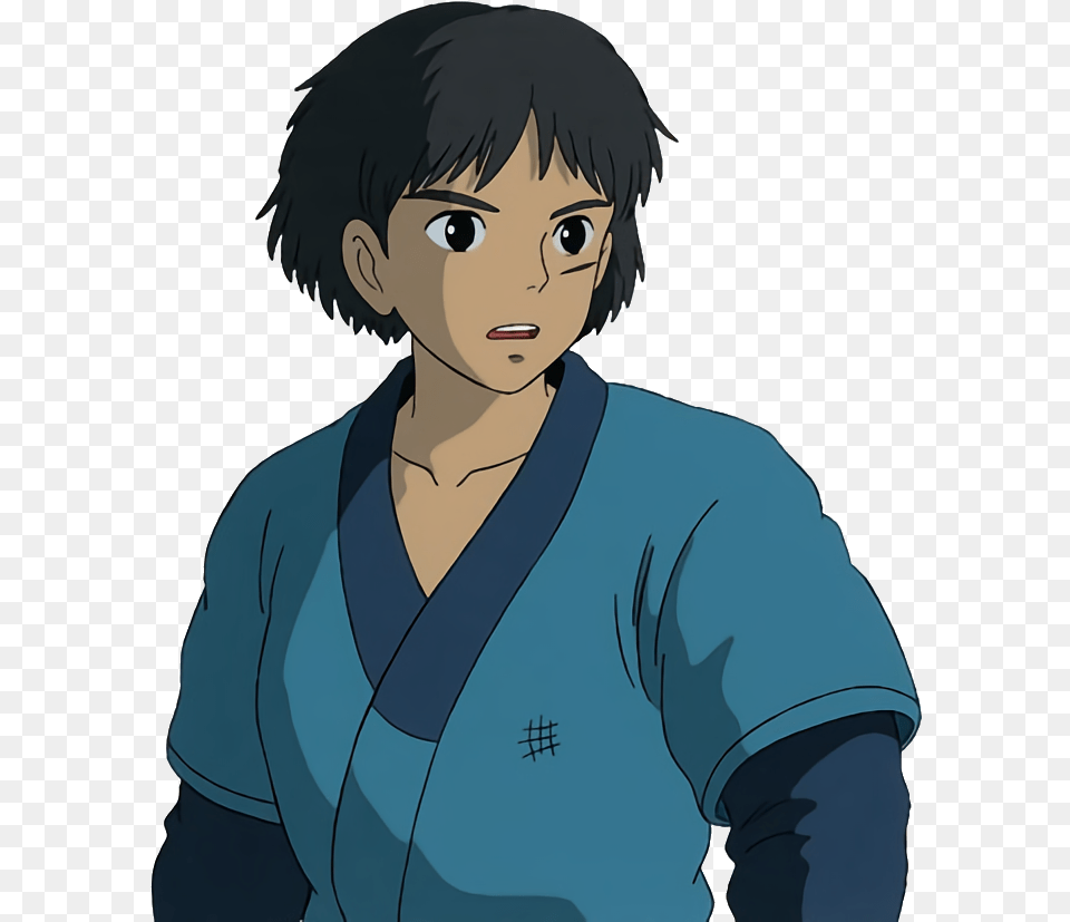 Prince Ashitaka Is The Last Prince Of Emishi Village Princesse Mononoke Ashitaka, Adult, Publication, Person, Female Free Transparent Png