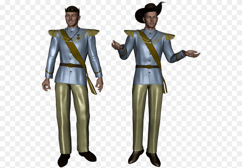 Prince Crown Fantasy King Royal Kingdom Imperial Prince, Clothing, Costume, Person, Adult Png