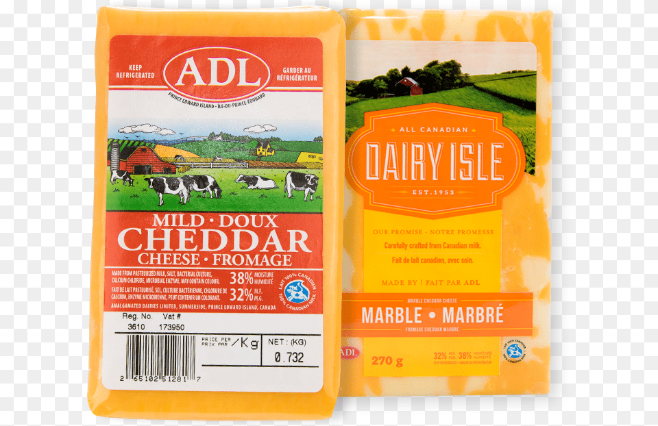 Prince Edward Island Made Hand Turned Cheese Amalgamated Dairies Limited, Advertisement, Poster, Animal, Cattle Png