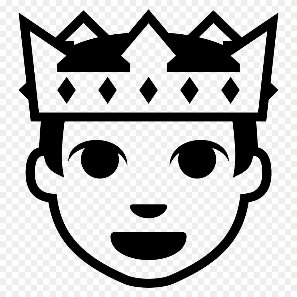 Prince Emoji Clipart, Accessories, Jewelry, Stencil, Crown Free Png Download