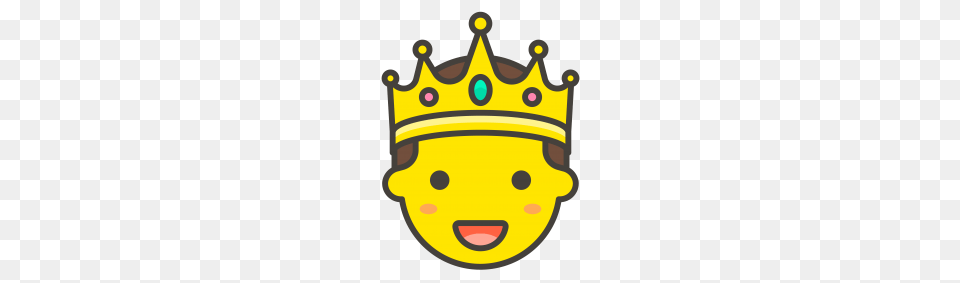 Prince Emoji Emoji, Accessories, Jewelry, Crown, Person Free Transparent Png