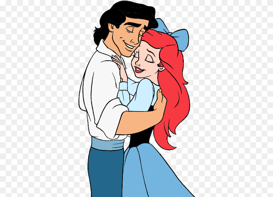 Prince Eric From Little Mermaid Clip Art Kiss Disney Princess And Prince, Adult, Person, Man, Male Free Png Download