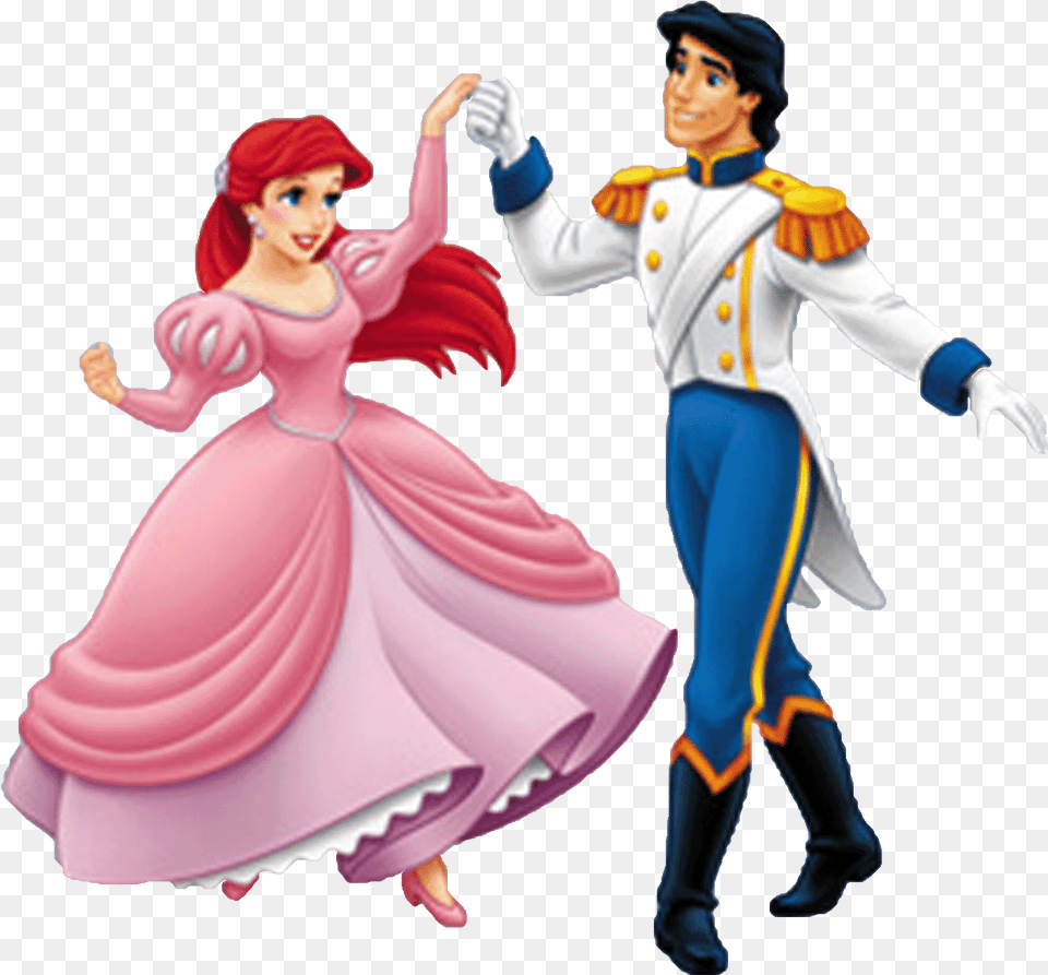 Prince Eric Gallery Disney Wiki Fandom Powered By Wikia Princess Ariel And Prince, Figurine, Publication, Book, Clothing Png