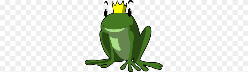Prince Frog Clip Art For Web, Amphibian, Animal, Wildlife, Green Free Transparent Png