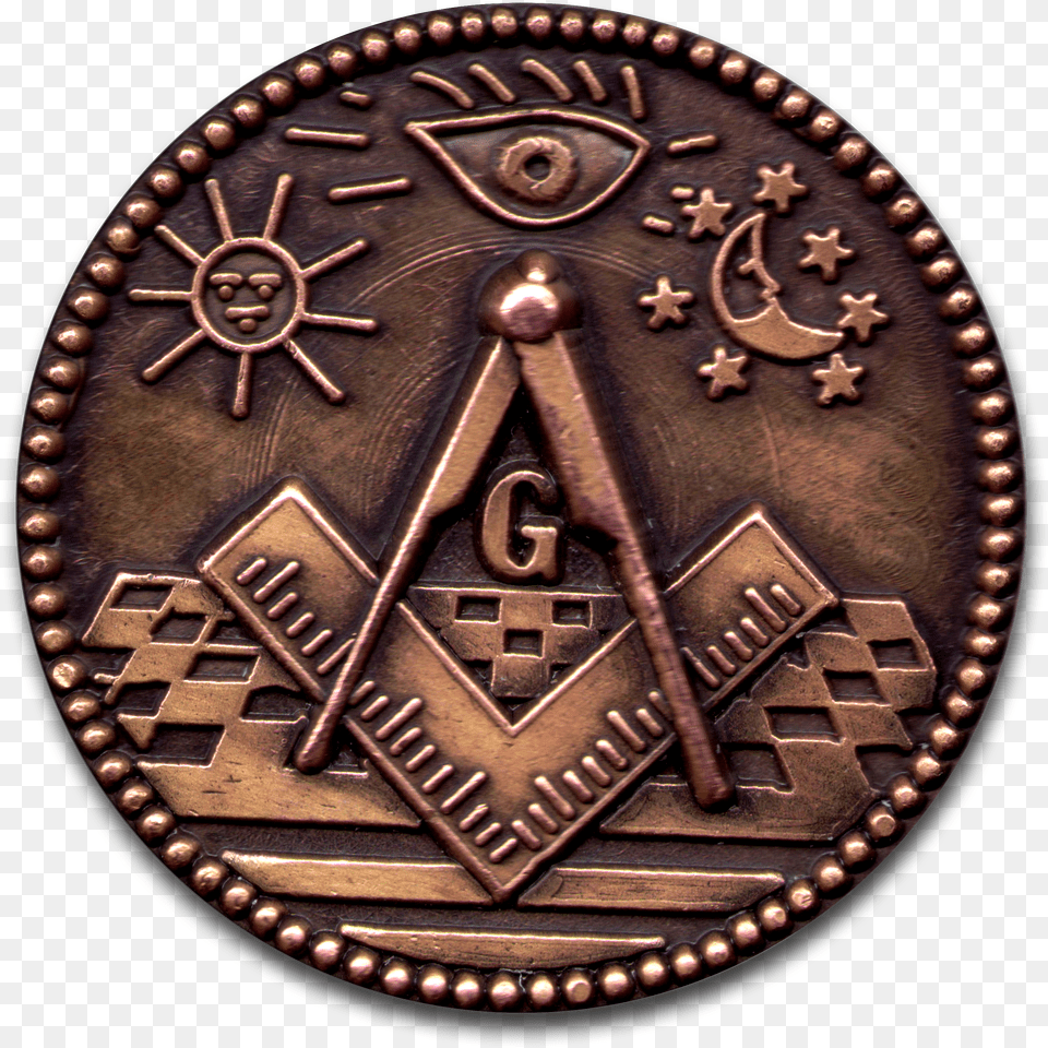 Prince Hall Mason Masonic Symbols Masonic Art Masonic Masoncoinpng Square Car Magnet 3quot X Free Transparent Png