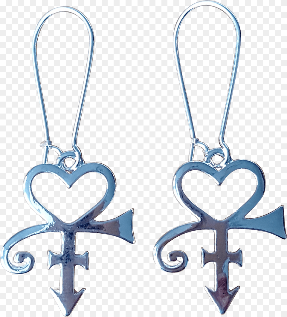 Prince Love Symbol Earrings Very Cute Prince, Accessories, Earring, Jewelry Free Transparent Png
