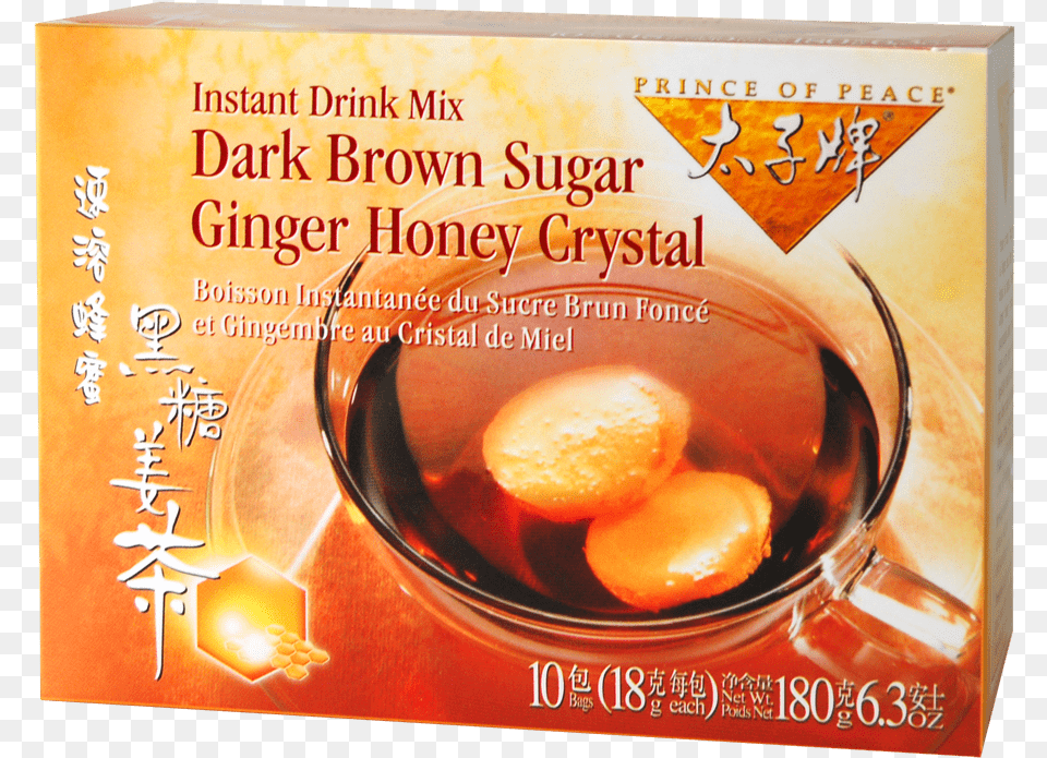 Prince Of Peace Instant Mix Dark Brown Sugar Ginger, Egg, Food, Advertisement, Bread Free Png