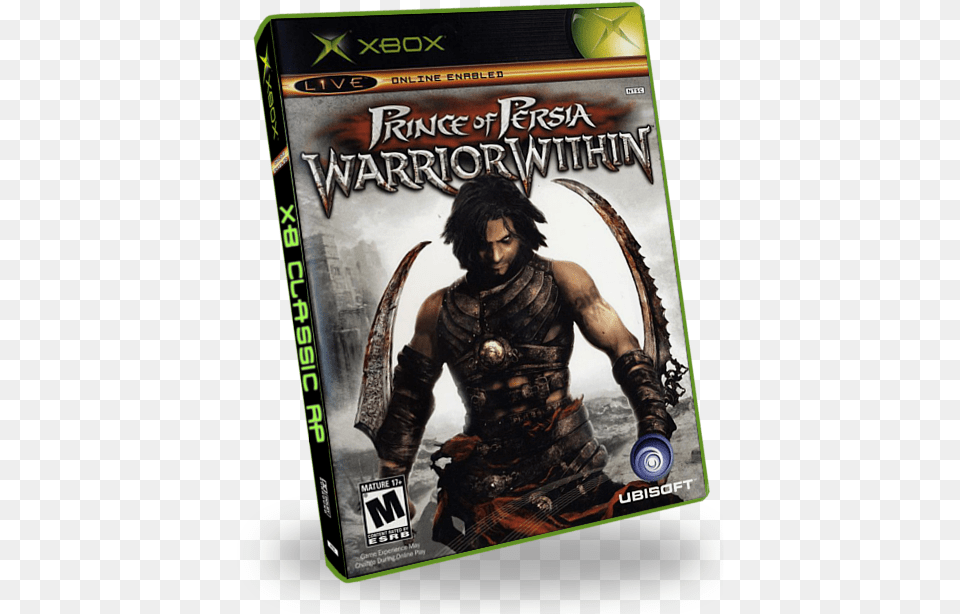 Prince Of Persia Warrior Within Prince Of Persia Warrior Within Box Pc, Book, Publication, Adult, Male Png