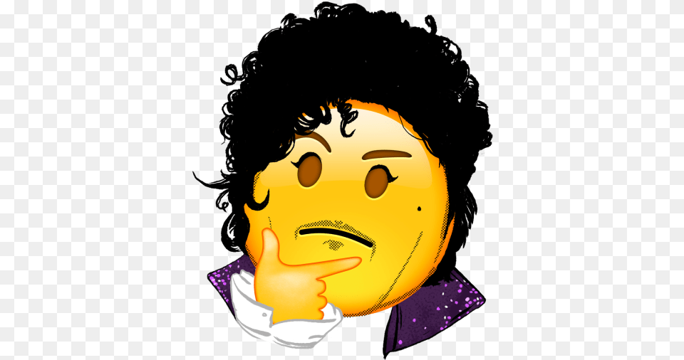 Prince Rogers Nelson Emoji, Face, Head, Person, Baby Free Png