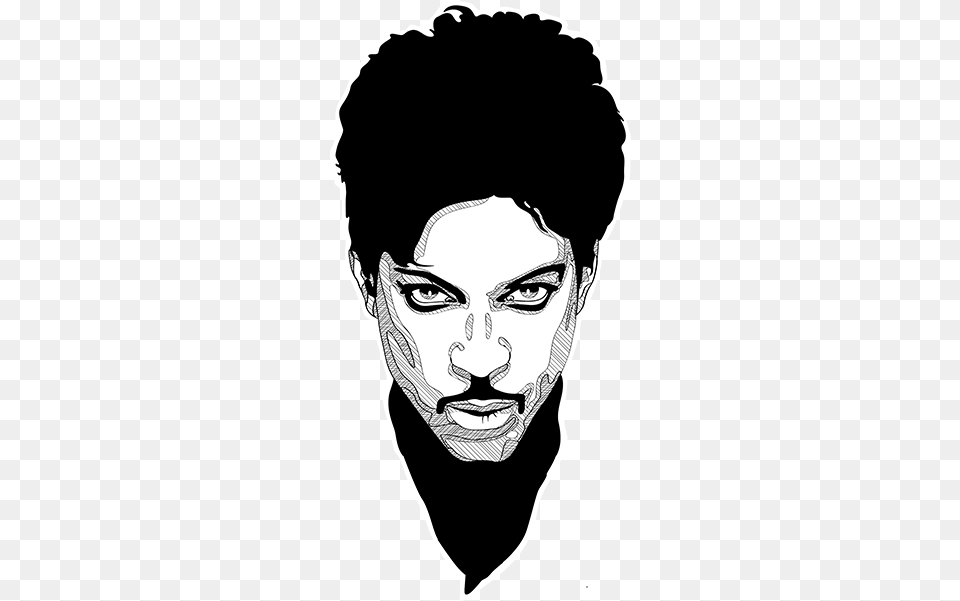 Prince Singer, Art, Drawing, Adult, Stencil Png