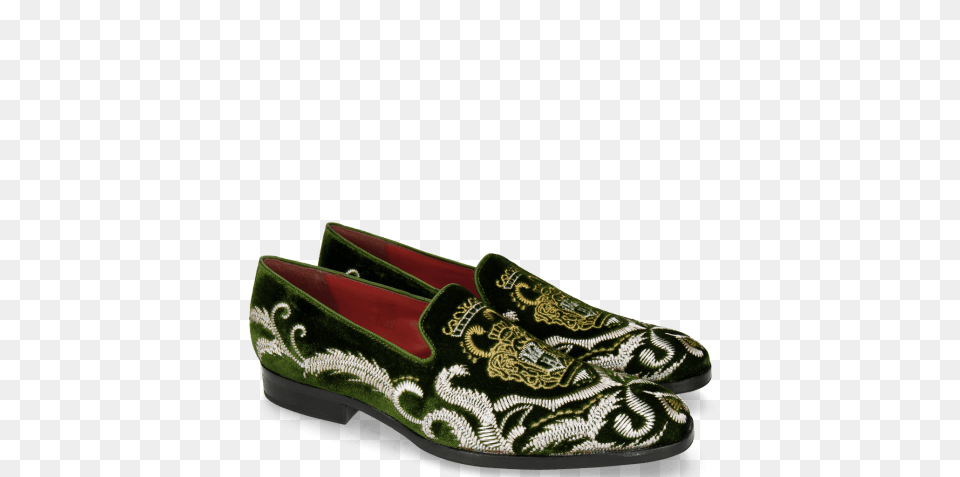 Prince Velluto Pine Embrodery Gold Melv Hamilton, Clothing, Footwear, Shoe, Sneaker Free Transparent Png