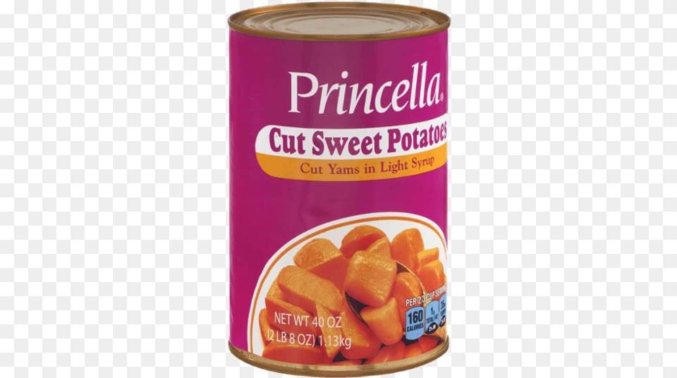 Princella Cut Yams Sweet Potatoes, Aluminium, Tin, Food, Ketchup Png