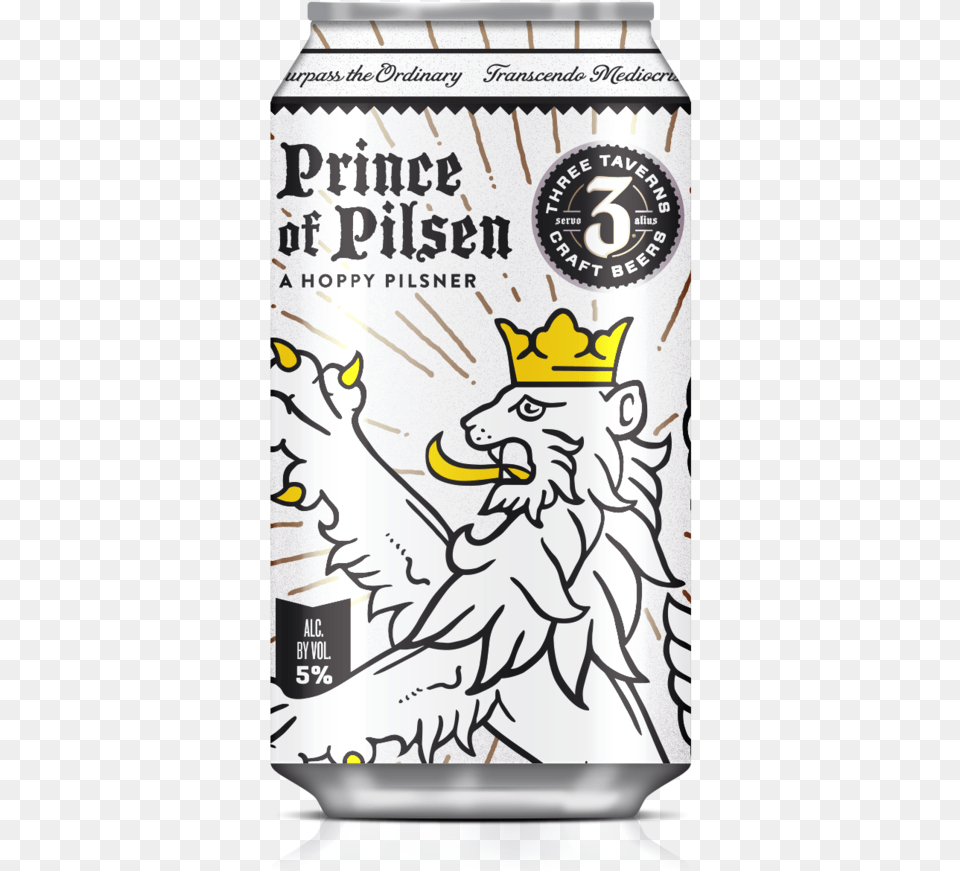 Princeofpilsen Can Mockup Front Prince Of Pilsen, Alcohol, Beer, Beverage, Lager Png Image