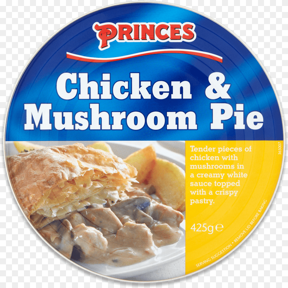 Princes Chicken And Mushroom Pie, Burger, Food Free Png