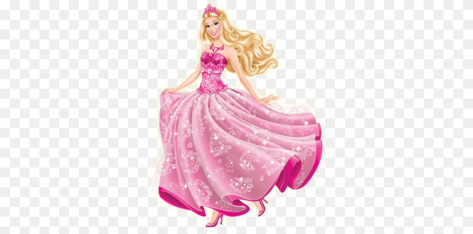 Princesa Barbie 1 Barbie Princess Clipart, Doll, Toy, Figurine, Clothing Png Image