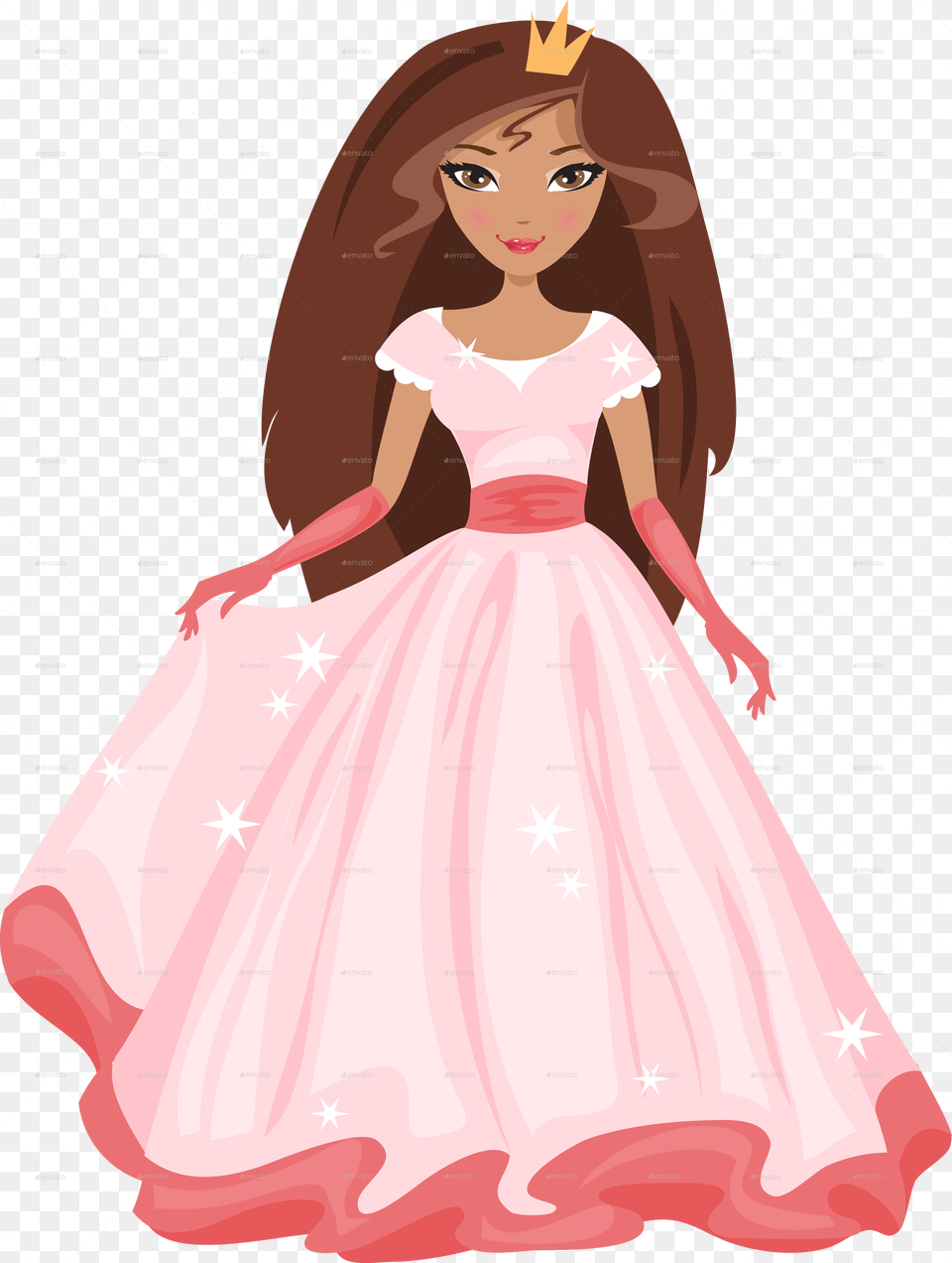 Princesa Ilustracion, Clothing, Dress, Fashion, Gown Png