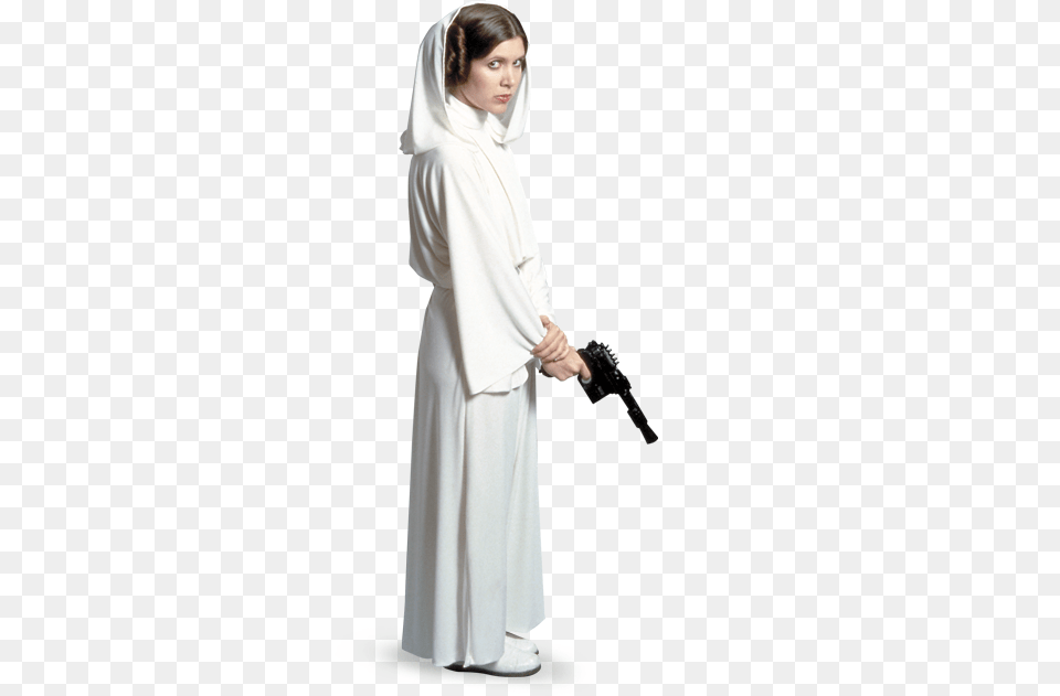 Princesa Leia 1 Image Star Wars Princesa Leia, Gun, Clothing, Weapon, Sleeve Free Png Download
