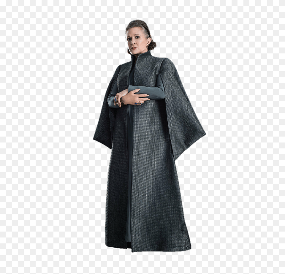 Princesa Leia Leia Star Wars, Clothing, Coat, Fashion, Robe Png Image