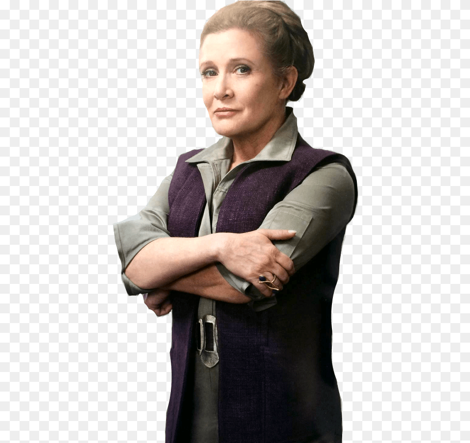 Princesa Leia Wars Princess Princesa Leia Star Wars 2018, Vest, Clothing, Coat, Adult Free Png Download