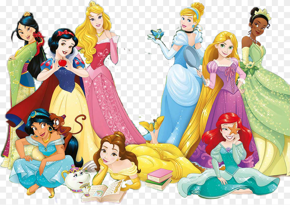 Princesa Princess Rapunzel Jazmine Aladdin Cenicienta Puzzle 500 Pices Disney, Book, Publication, Comics, Adult Free Png Download