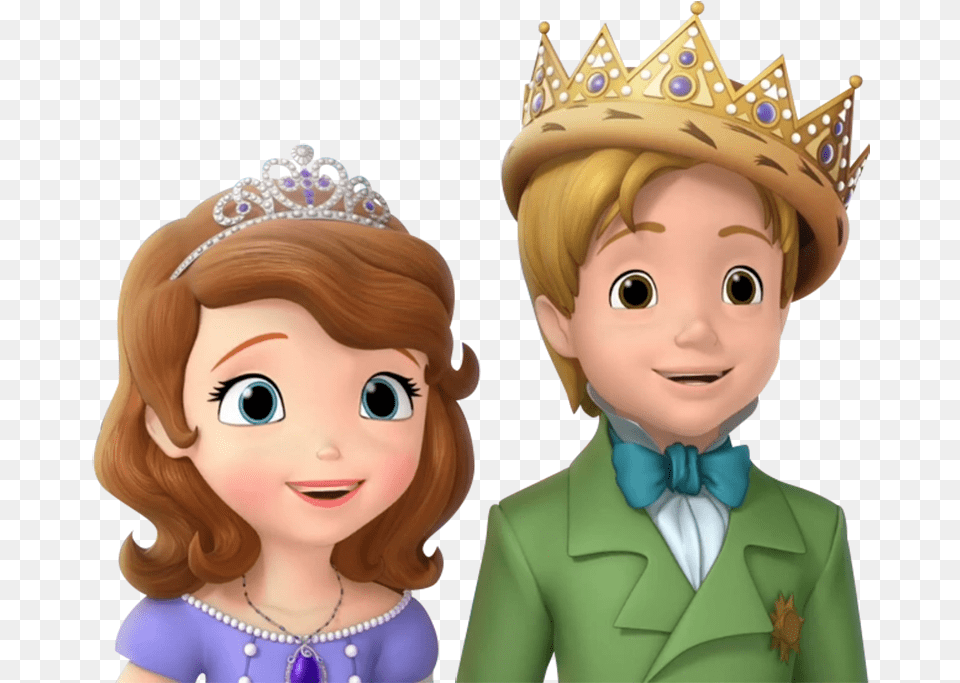 Princesa Sofia E Principe James Princesa Sofia E James, Accessories, Jewelry, Baby, Doll Png Image