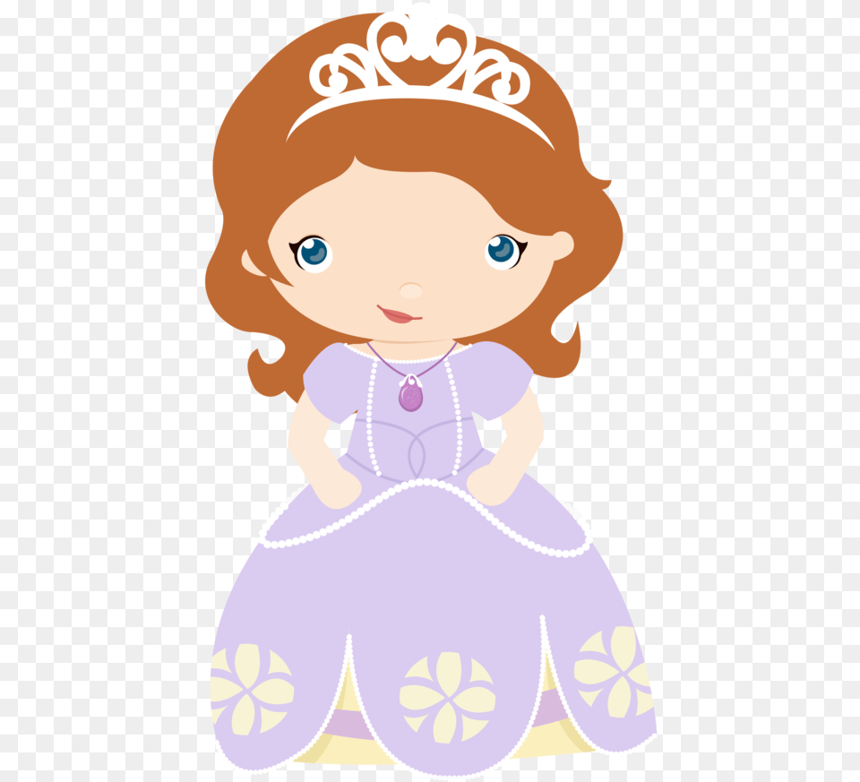 Princesa Sofia Princesa Sofia Minus, Baby, Person, Accessories, Jewelry Free Png