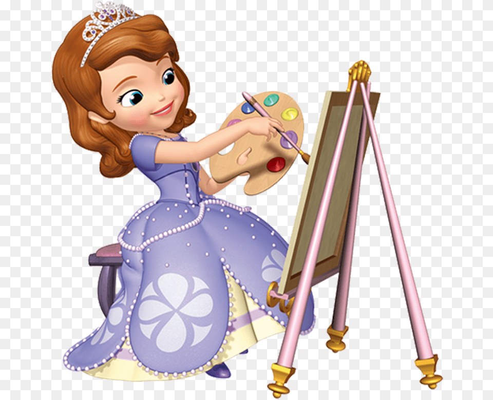 Princesa Sofia Princesa Sofia Prinzessin Sofia Sofia The First, Doll, Toy, Face, Head Free Png