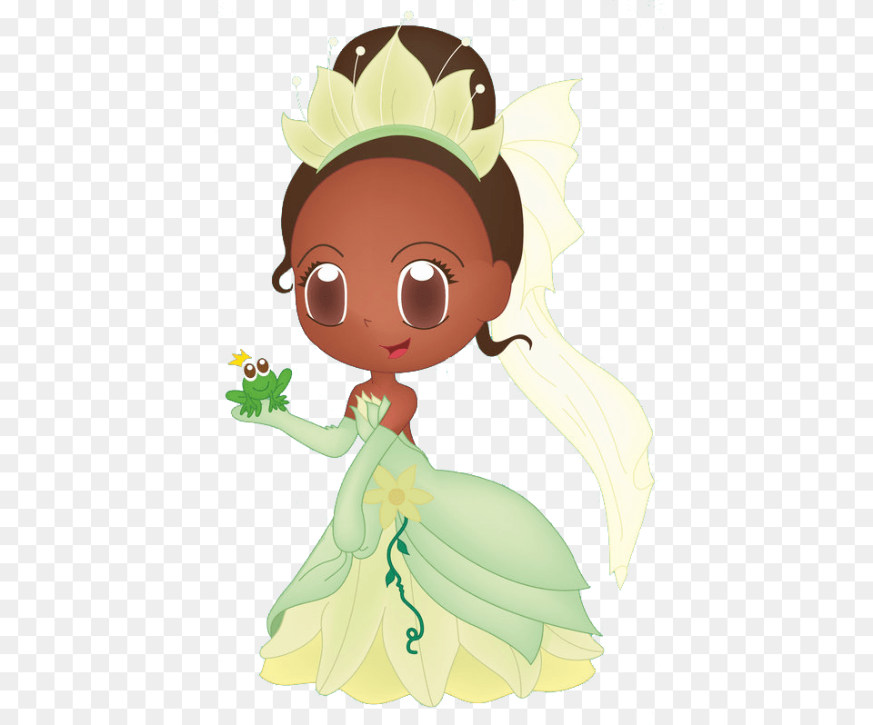 Princesa Tiana Baby, Art, Graphics, Person, Cartoon Png