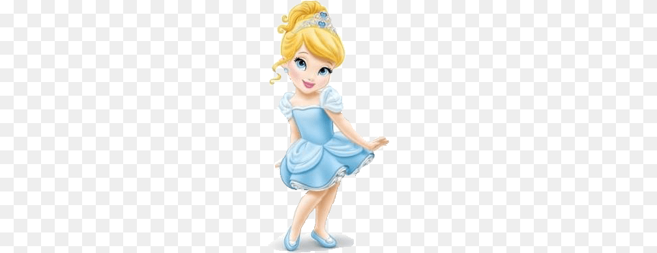 Princesas Baby Minus Disney Baby Princess Cenerentola, Person, Figurine, Doll, Toy Free Png