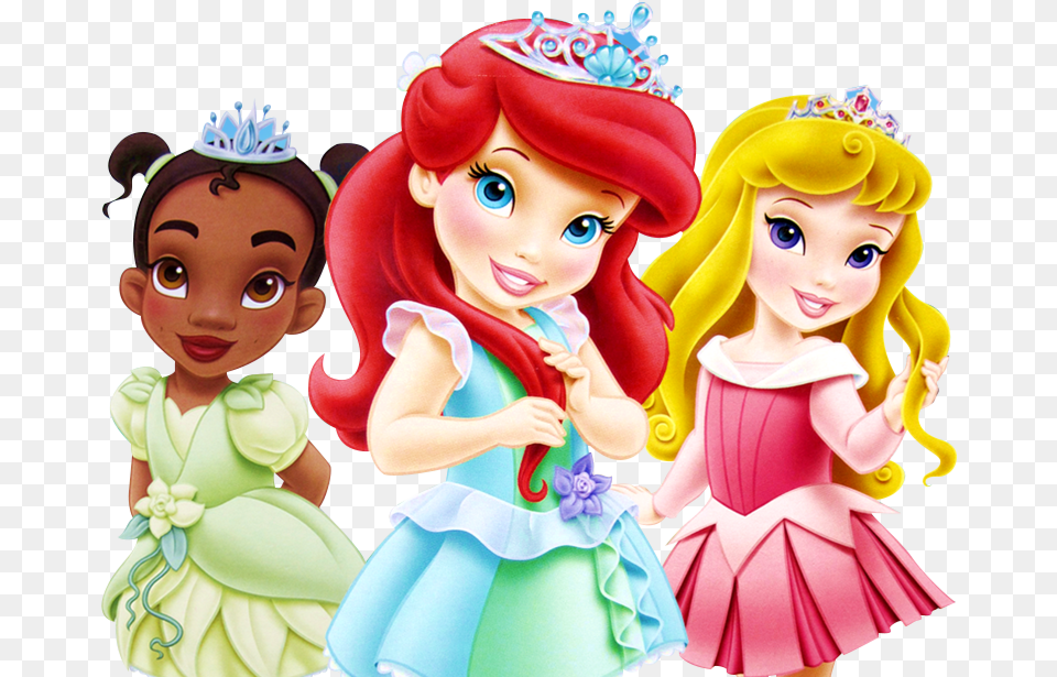 Princesas Da Disney Baby, Doll, Toy, Face, Head Free Png Download