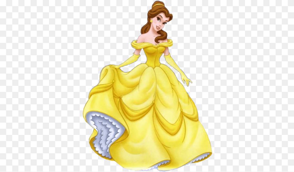 Princesas Da Disney Bela, Figurine, Clothing, Dress, Formal Wear Png