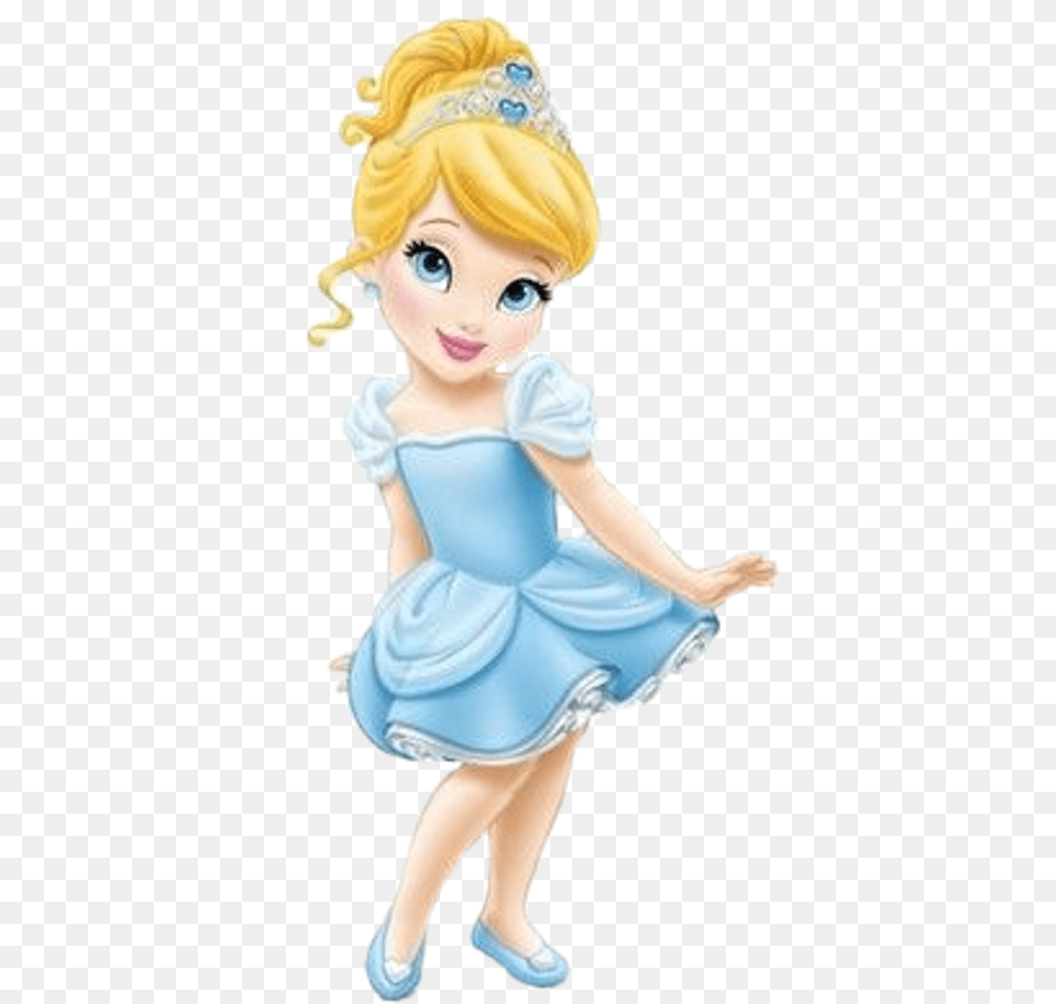 Princesas Disney Disney Princess Cinderella Baby, Person, Doll, Toy, Face Free Png Download