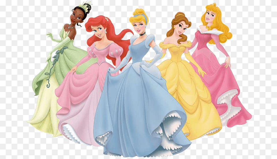 Princesas Disney Disney Princess Name Tag, Figurine, Doll, Toy, Wedding Free Png Download