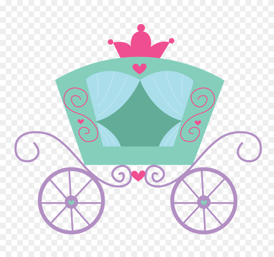 Princesas E Fadas, Machine, Wheel, Carriage, Transportation Png