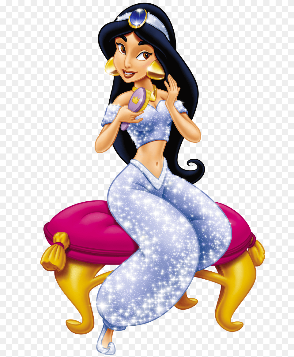 Princess Aladdin Printables Aurora Jasmine Disney Princess, Baby, Person, Book, Comics Png Image