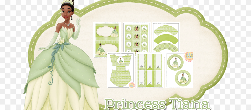 Princess And The Frog Princess And The Frog Gown, Adult, Bride, Female, Person Free Png Download