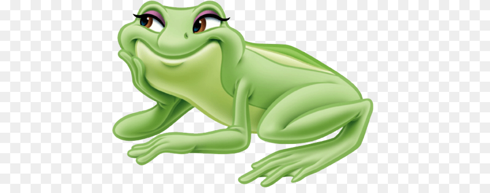 Princess And The Frog Tiana Frog, Amphibian, Animal, Wildlife, Tree Frog Free Png Download