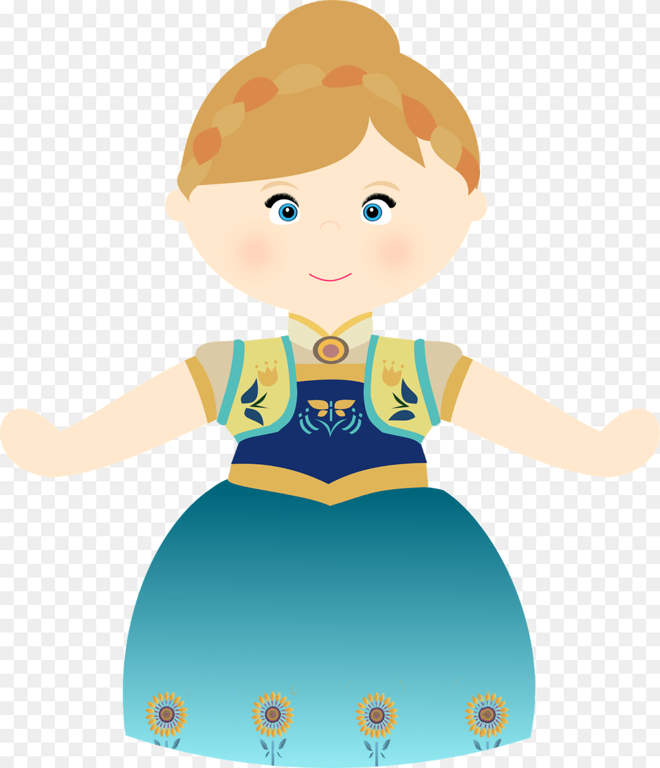 Princess Anna, Baby, Person, Doll, Toy Free Transparent Png