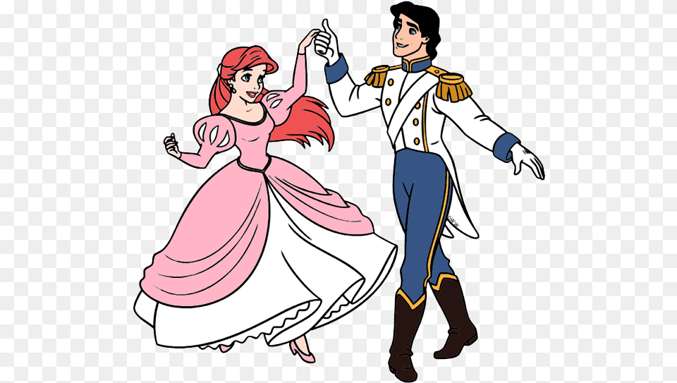 Princess Ariel And Prince Eric, Book, Comics, Publication, Adult Free Transparent Png