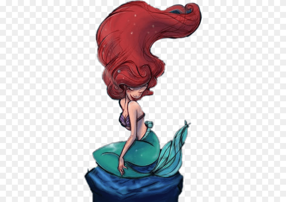 Princess Ariel Siren Princesa Sirena Disneyprincess My Little Mermaid Art, Adult, Female, Person, Woman Png Image