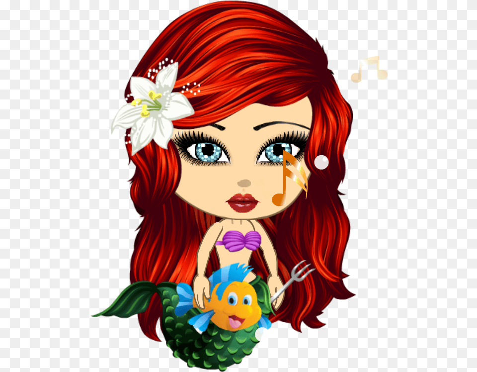 Princess Ariel The Little Mermaid Cartoon, Adult, Person, Woman, Female Free Png Download