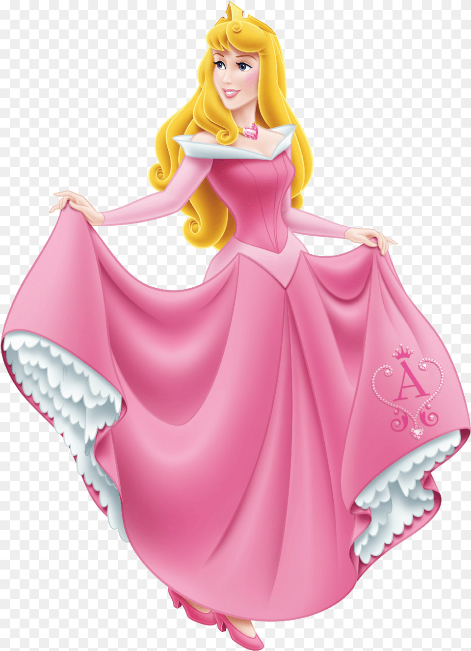 Princess Aurora Transparent Background, Figurine, Toy, Doll, Person Png Image