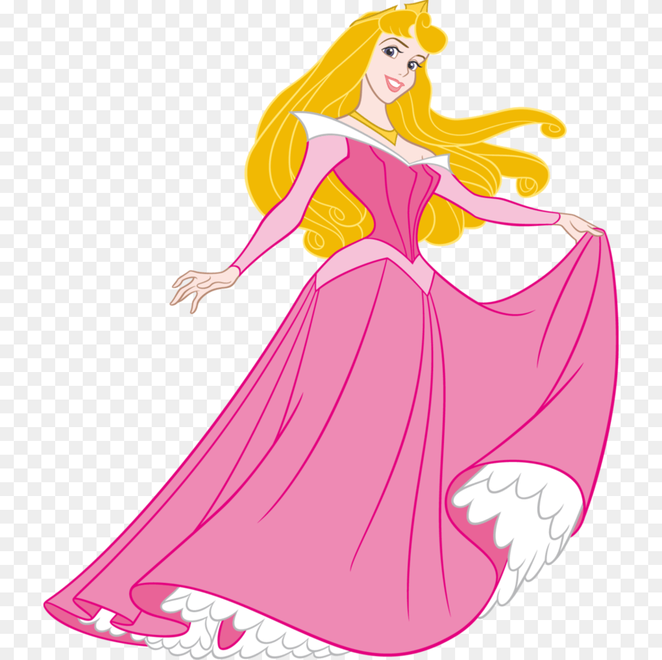 Princess Aurora Transparent Image, Clothing, Dress, Adult, Person Free Png Download
