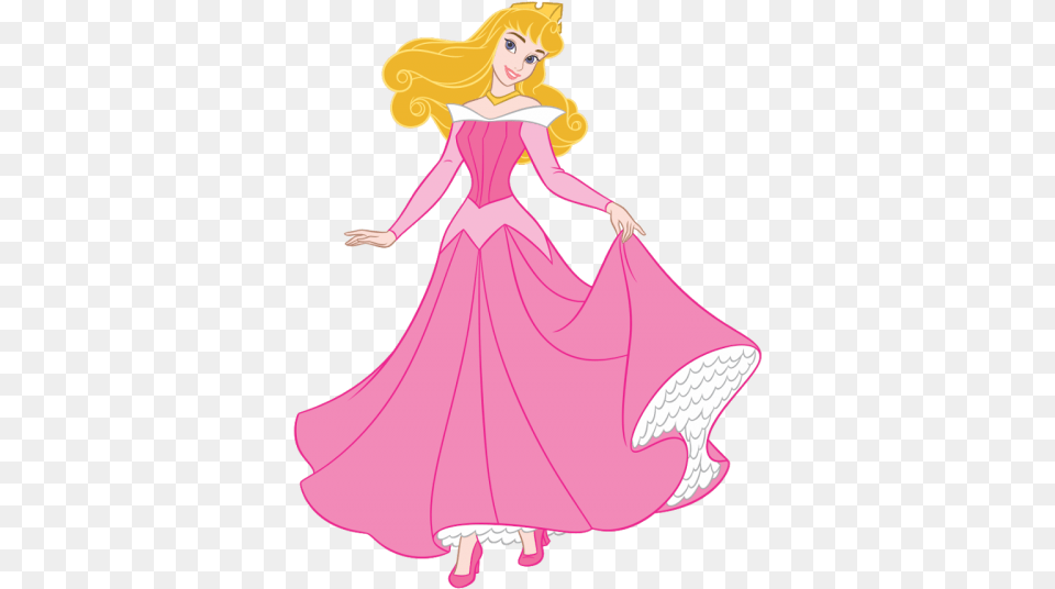 Princess Aurora Transparent Princess Aurora, Clothing, Formal Wear, Dress, Adult Png