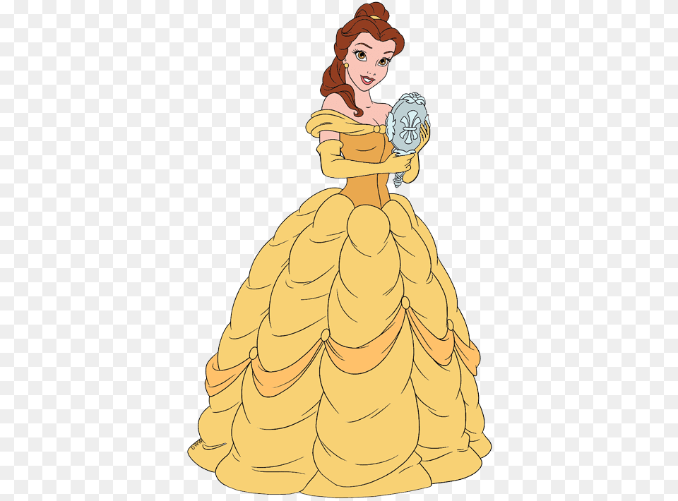 Princess Belle, Clothing, Gown, Dress, Formal Wear Png Image